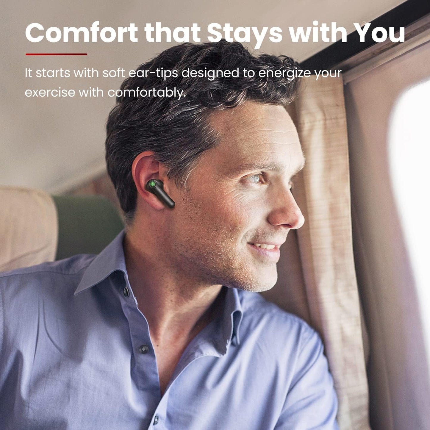 Wireless Gaming Earbuds with Microphone, 88Ms Ultra-Low Latency Bluetooth Earbuds Noise Cancelling, 30H Playtime Bluetooth Gaming Earbuds for PC, G01 Black